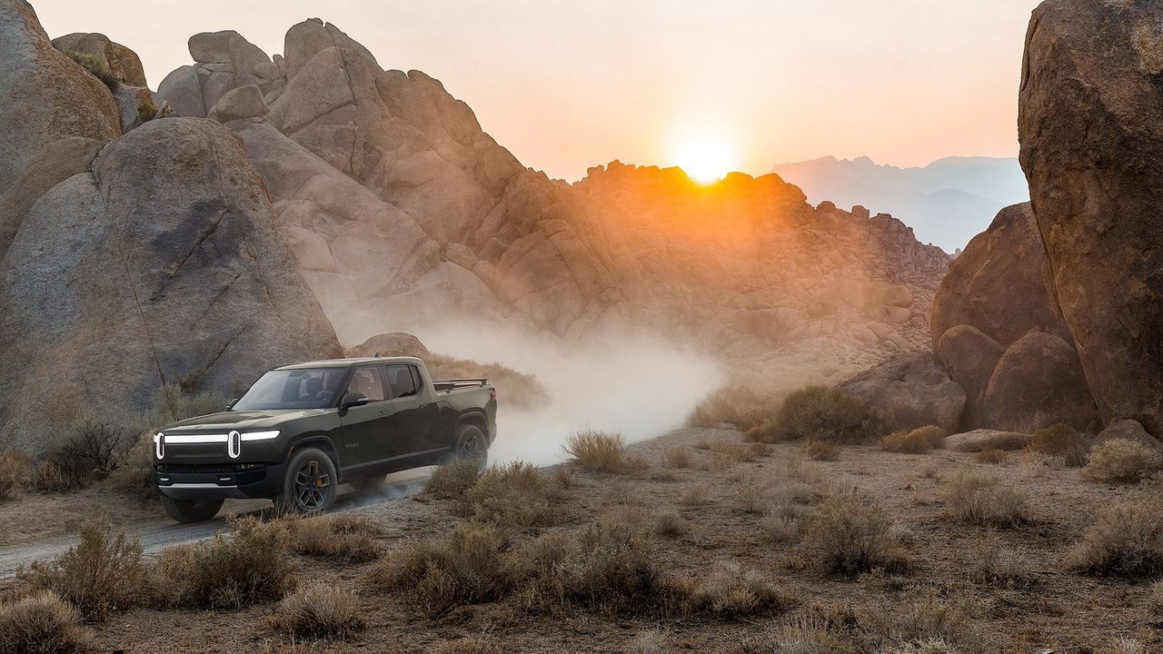 Rivian presenterar priserna för R1T och R1S