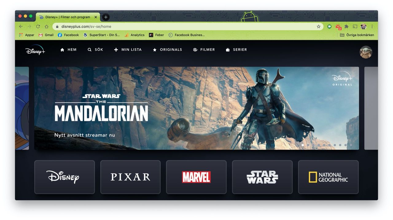 Disney+ har över 73 miljoner prenumeranter