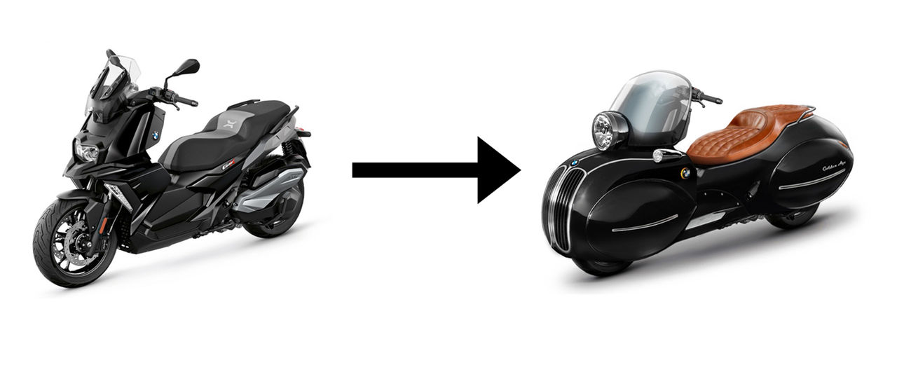 Nmoto ger BMW-scooter helt nytt utseende