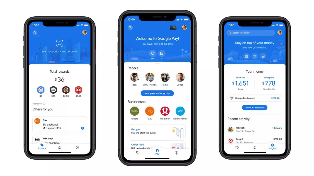 Google Pay får sig en rejäl uppdatering