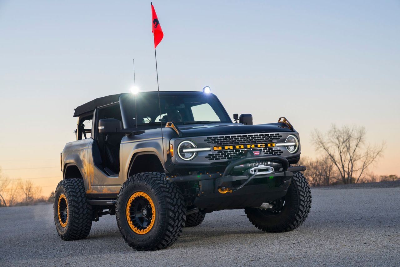 Ford delar med sig av Bronco-koncept