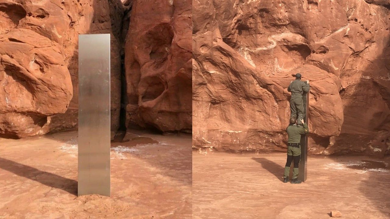 Mystisk monolit hittad i Utah