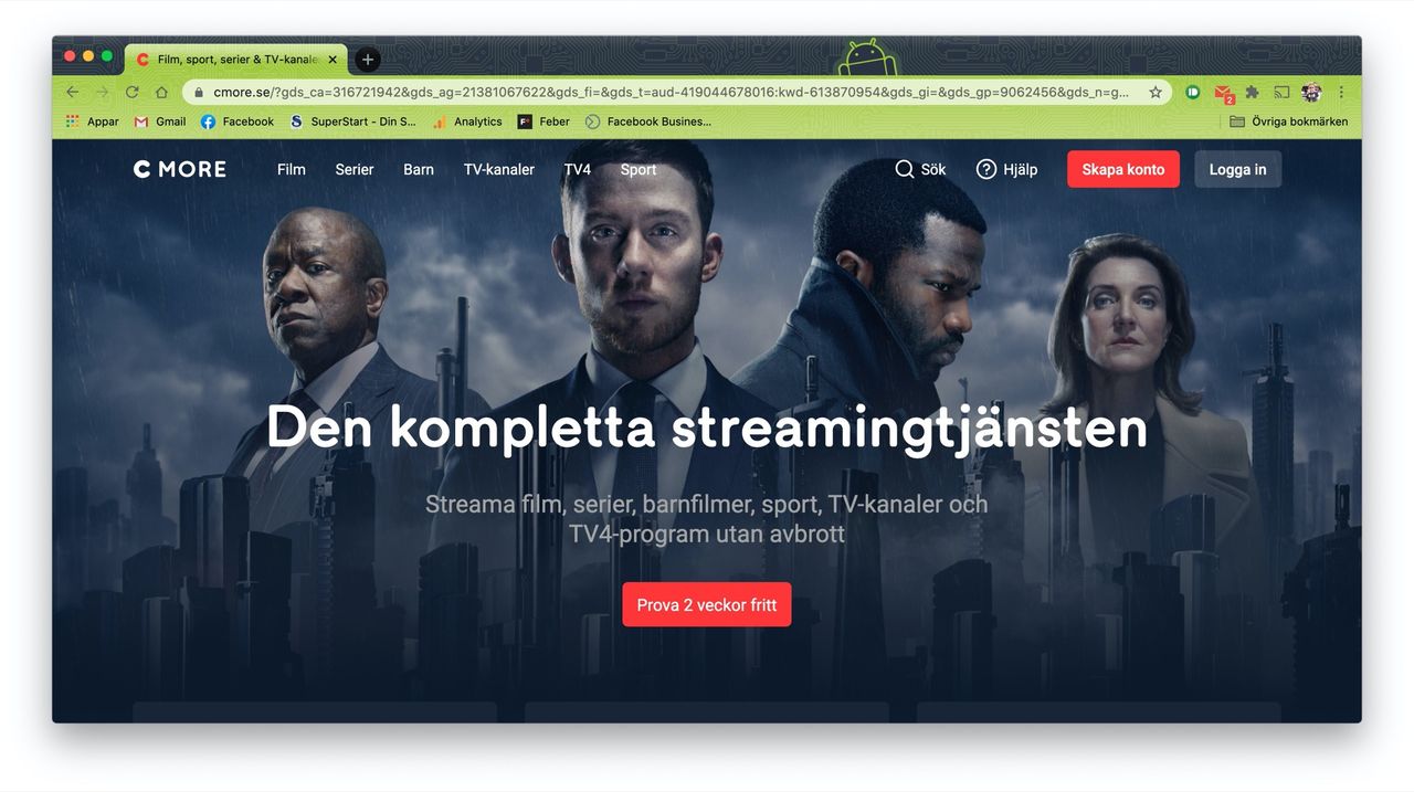 Telia tar över C More