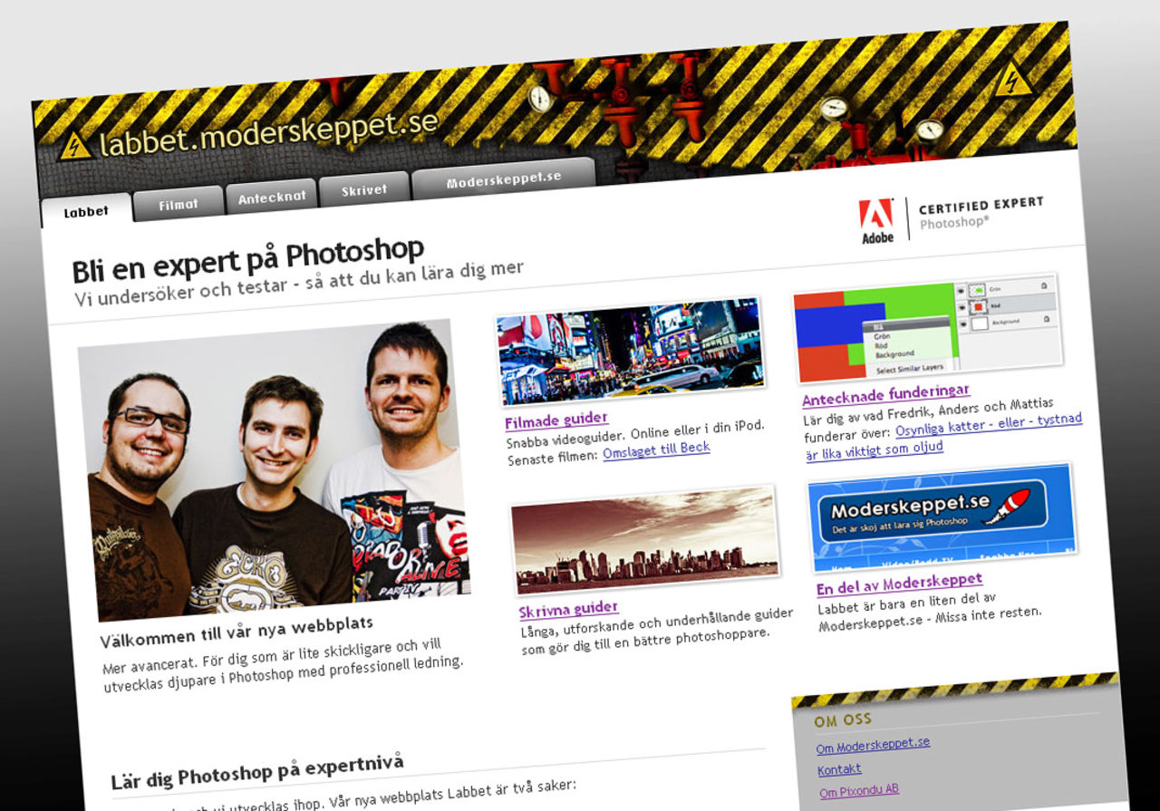 Moderskeppet bygger ut