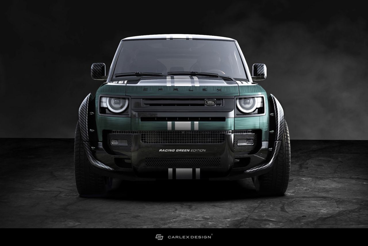 Carlex biffar till nya Land Rover Defender