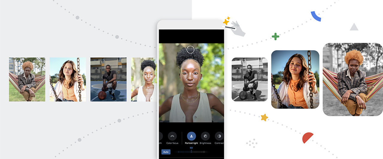Google Photos uppdateras med växlande bakgrundsbilder