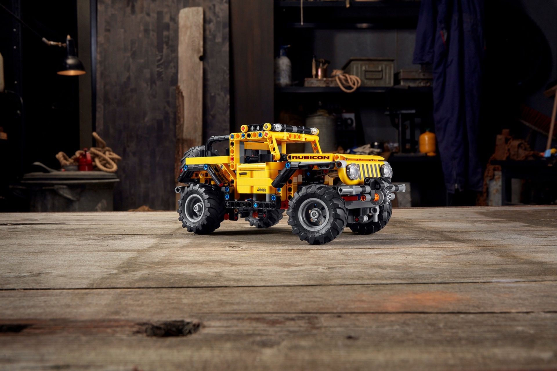 Nya Jeep Wrangler som Lego Technic