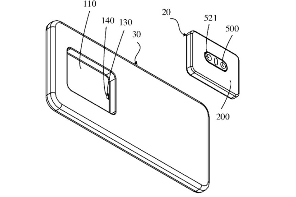 Oppo vill ha löstagbar kameramodul