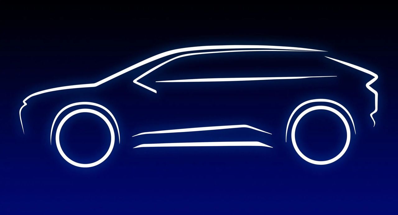 Toyota förhandsvisar sin första helt eldrivna bil