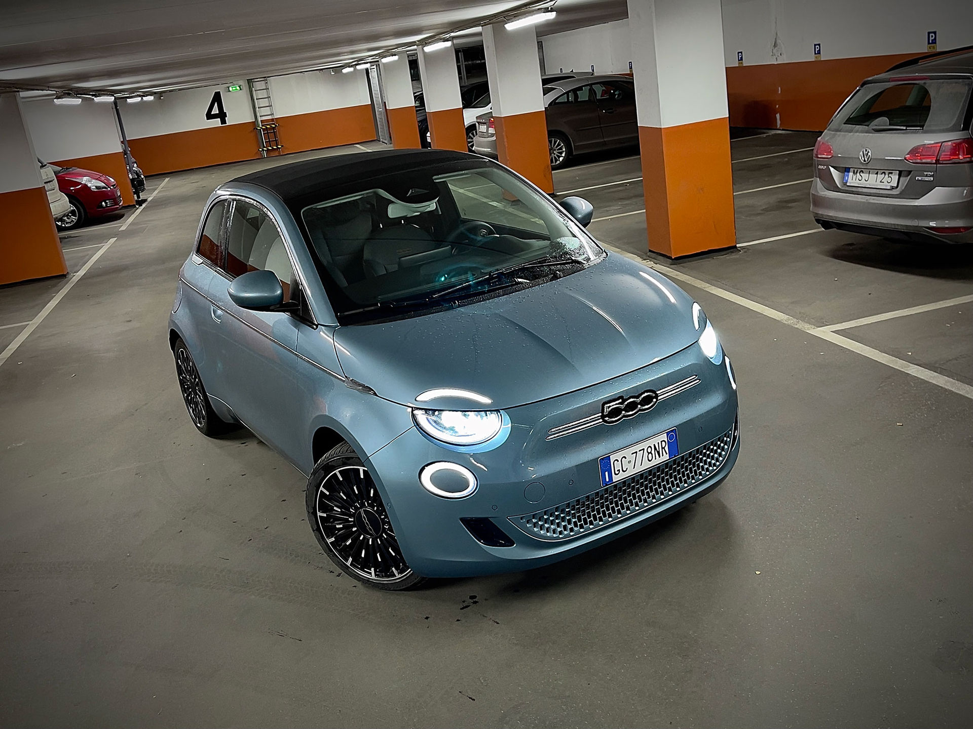 Vi har nya Fiat 500e i garaget!
