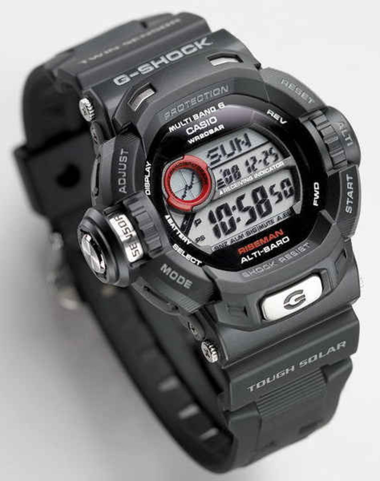 G-shock GW-9200 - exakt klocka från Casio