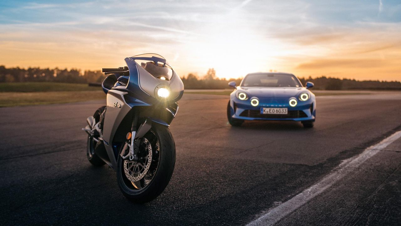 MV Agusta släpper motorcykel inspirerad av nya Alpine A110