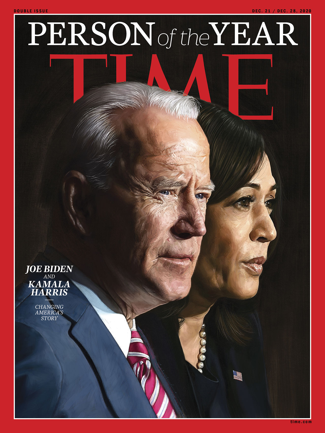 Joe Biden och Kamala Harris är Årets personer enligt TIME