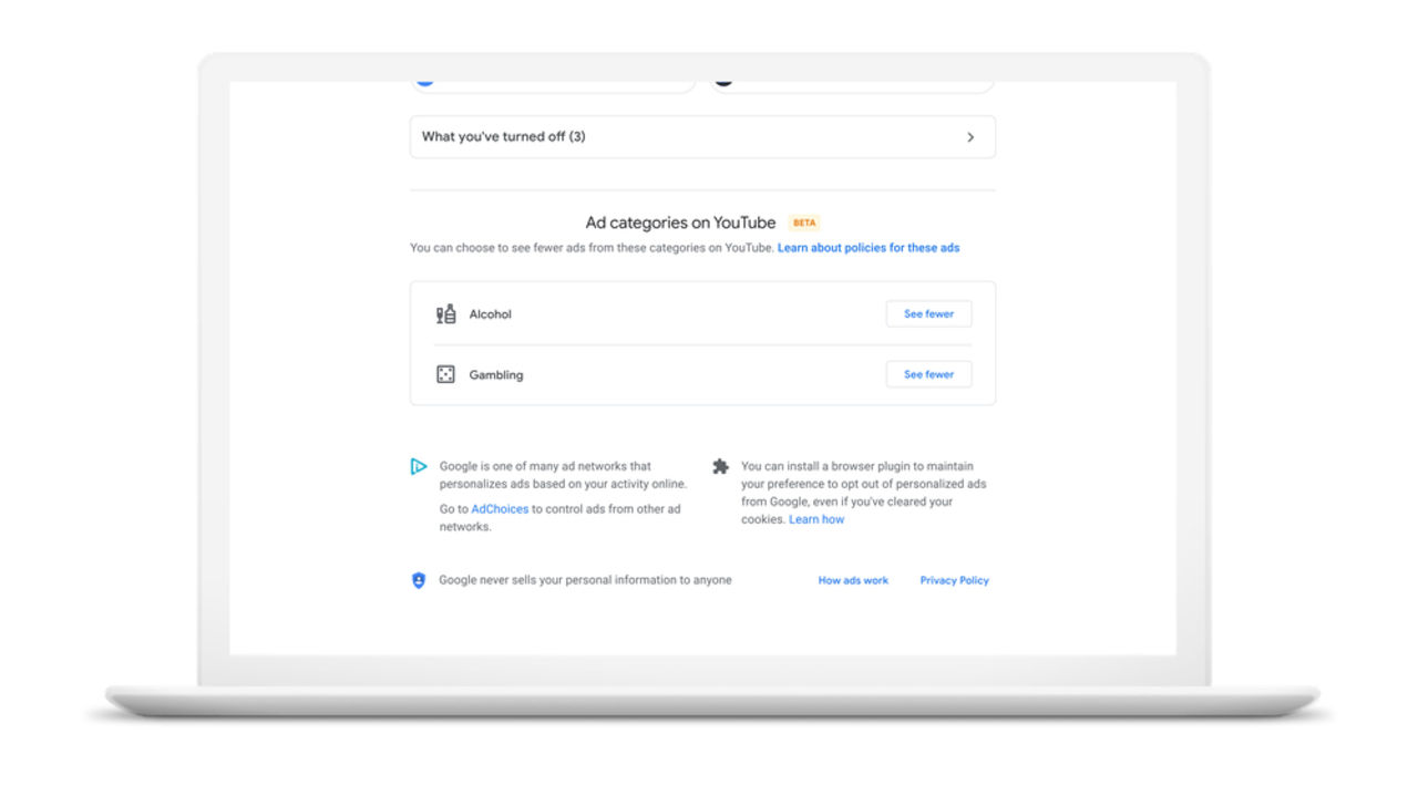 Snart kan du filtrera bort vissa reklamtyper på YouTube