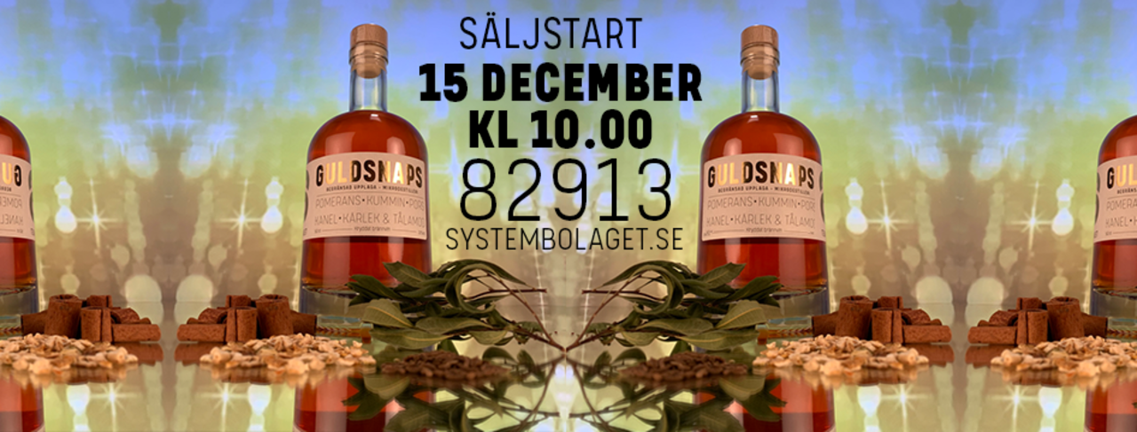 Bränneribolaget presenterar Guldsnaps