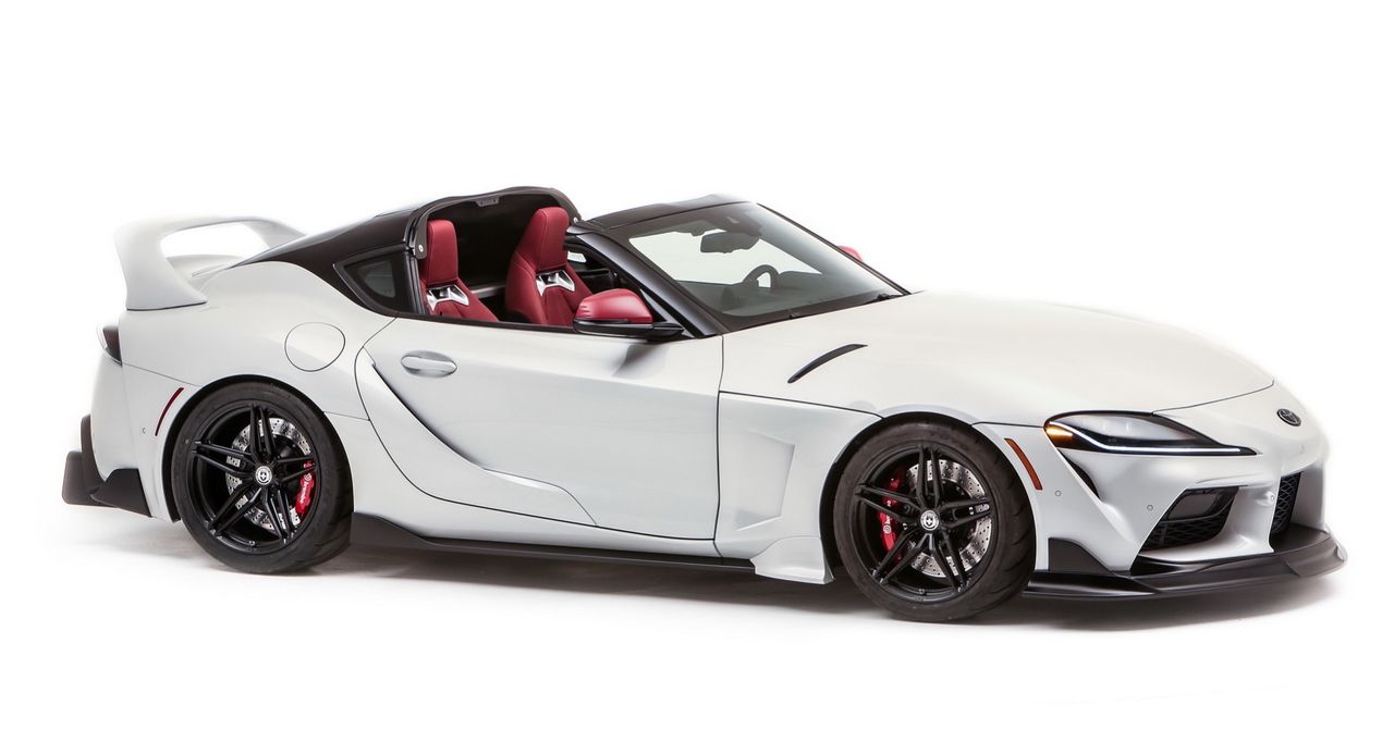 Nya Toyota Supra med targatak