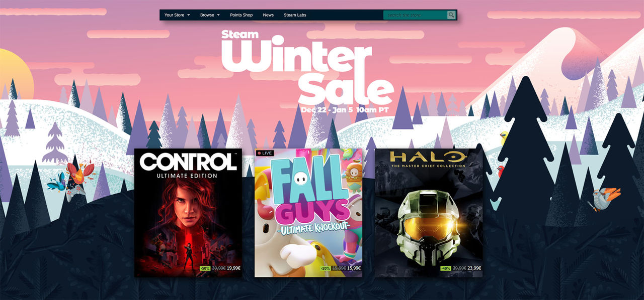 Steams årliga vinterrea är här!