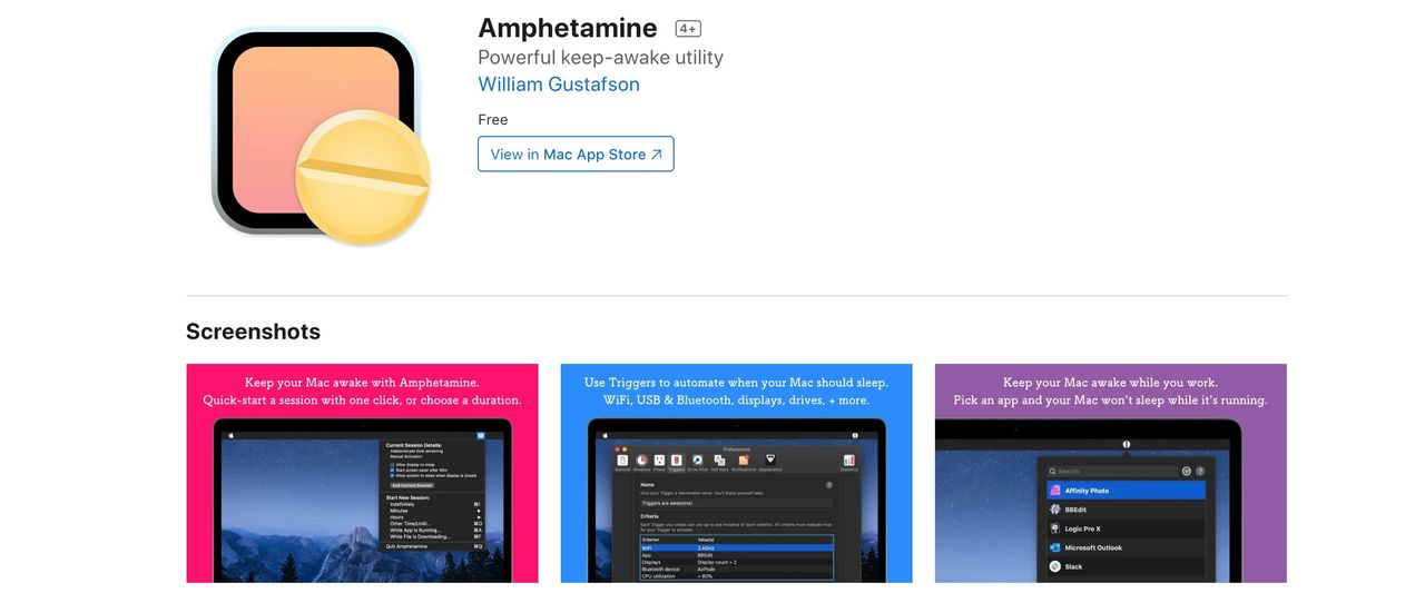 Apple vill plocka bort appen Amphetamine