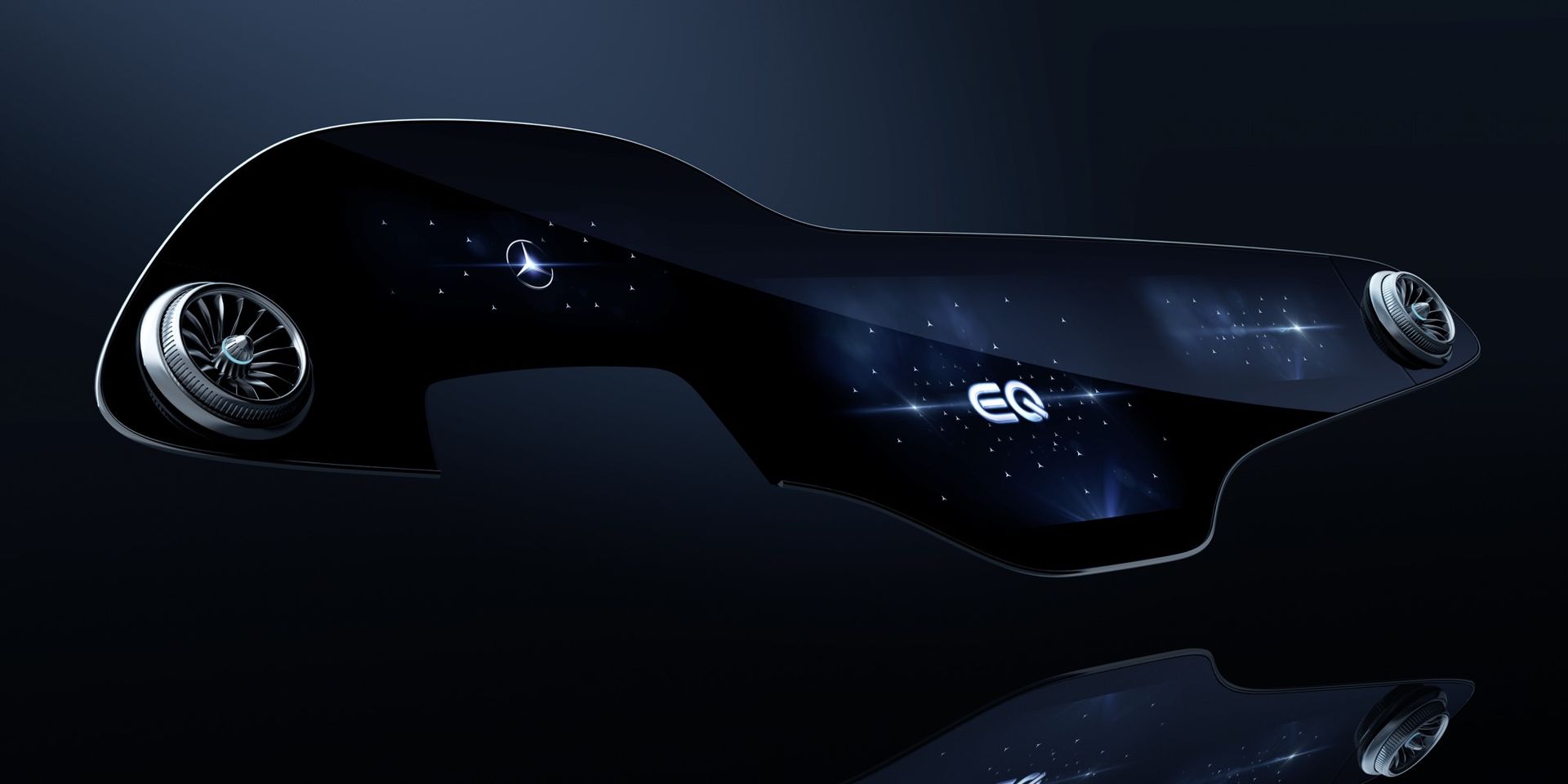 Det här är Mercedes nya monsterskärm på 56 tum