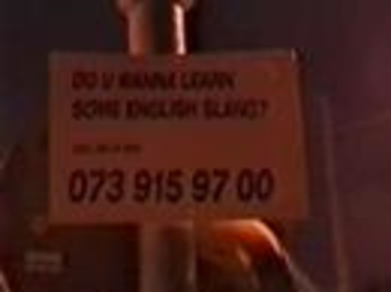Vill du bara prata?