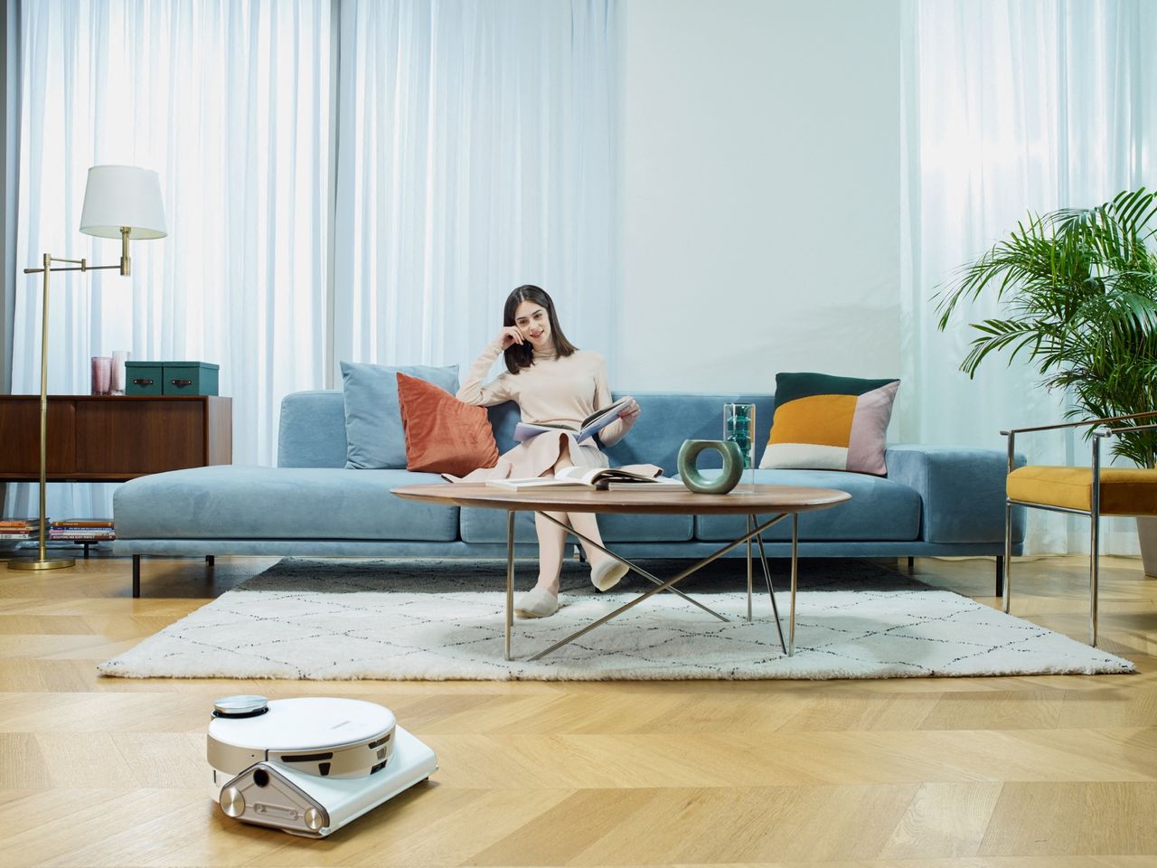 Samsung nya robotdammsugare kan se vad som ska städas