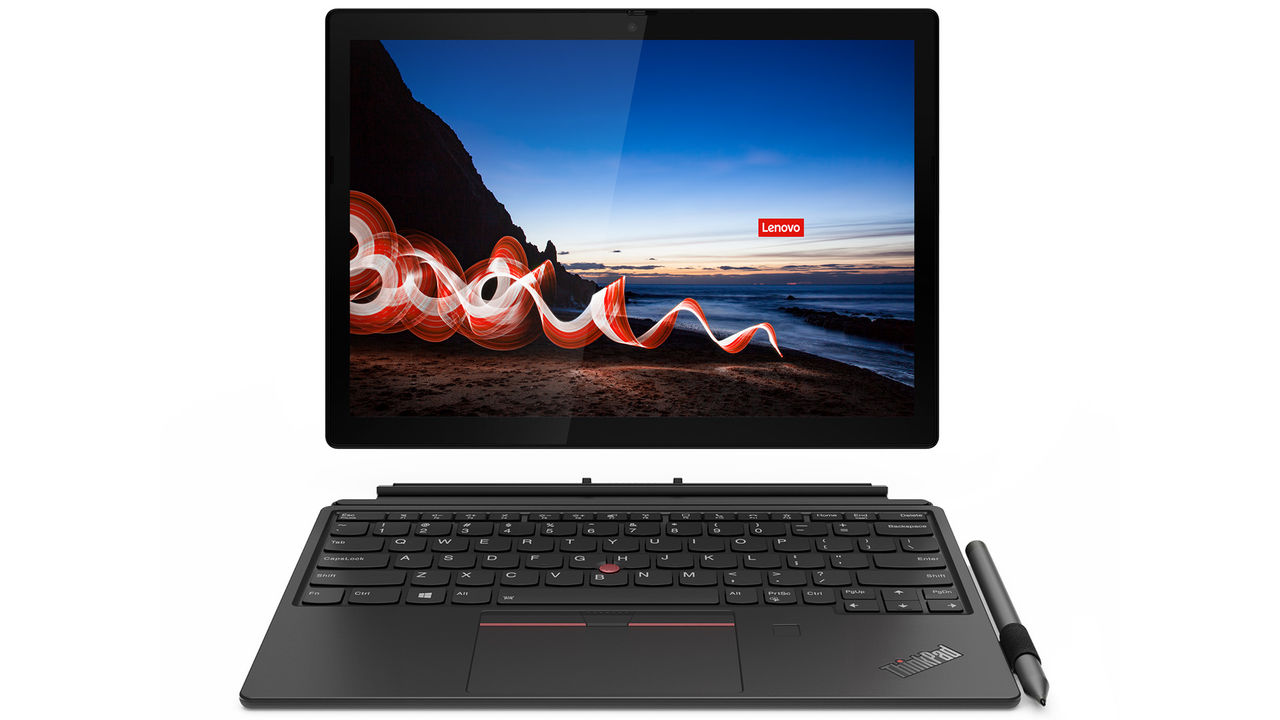 ThinkPad X12 Detachable har en skärm som går att ta loss
