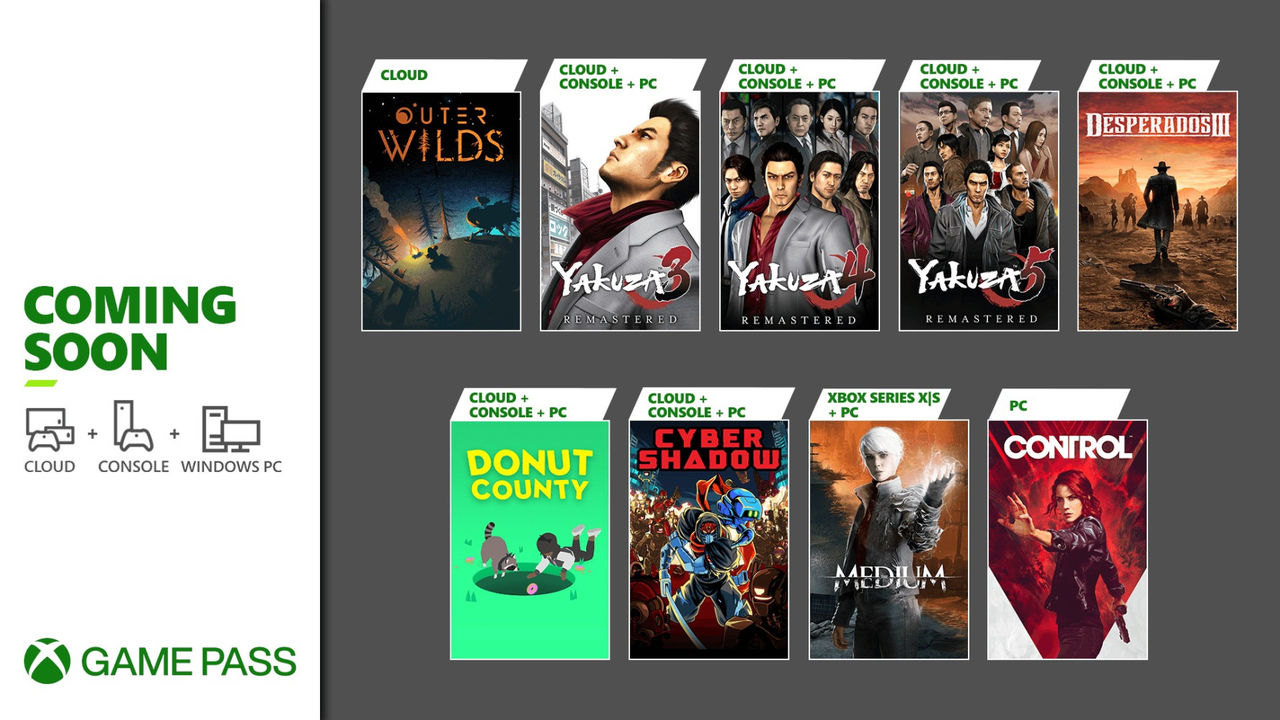 Ännu fler spel på ingång till Xbox Game Pass