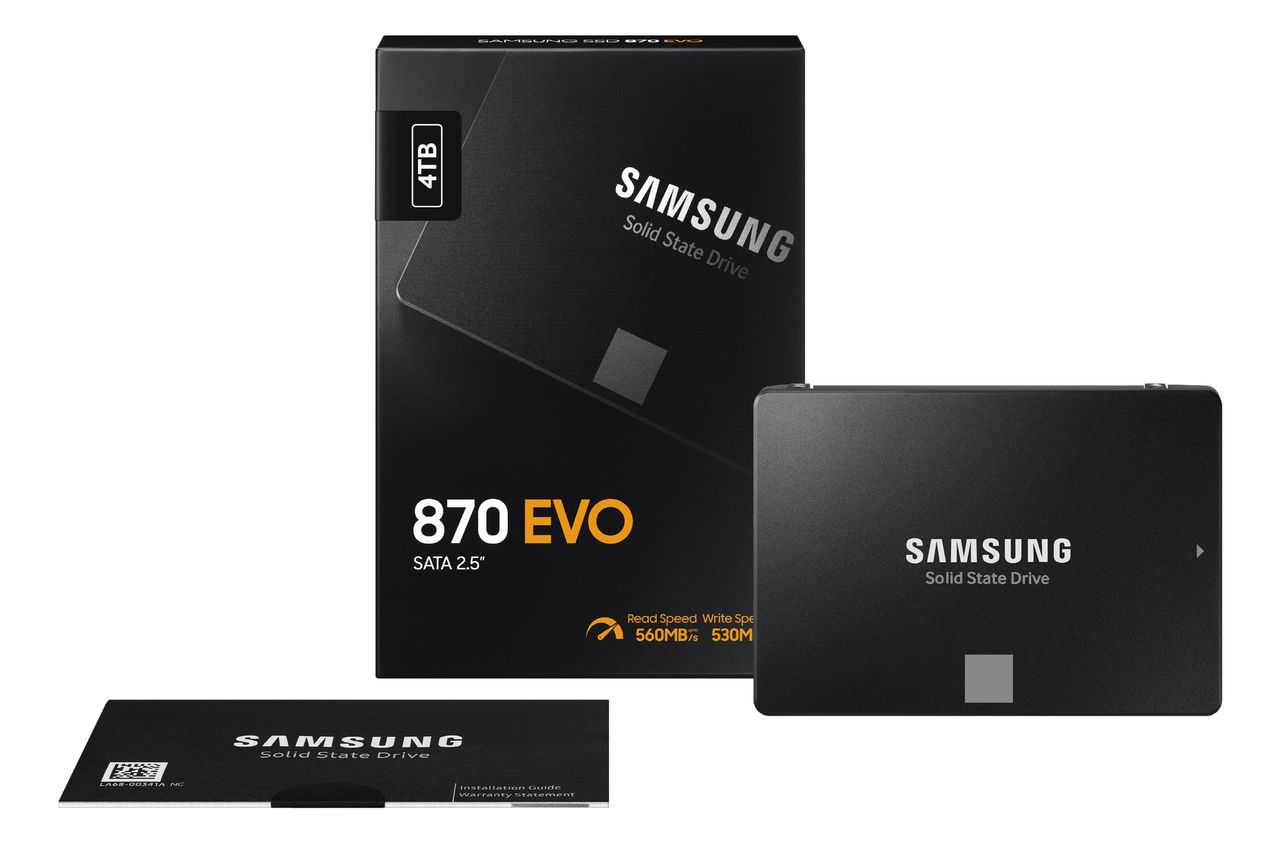 Samsung presenterar nya 870 Evo SSD