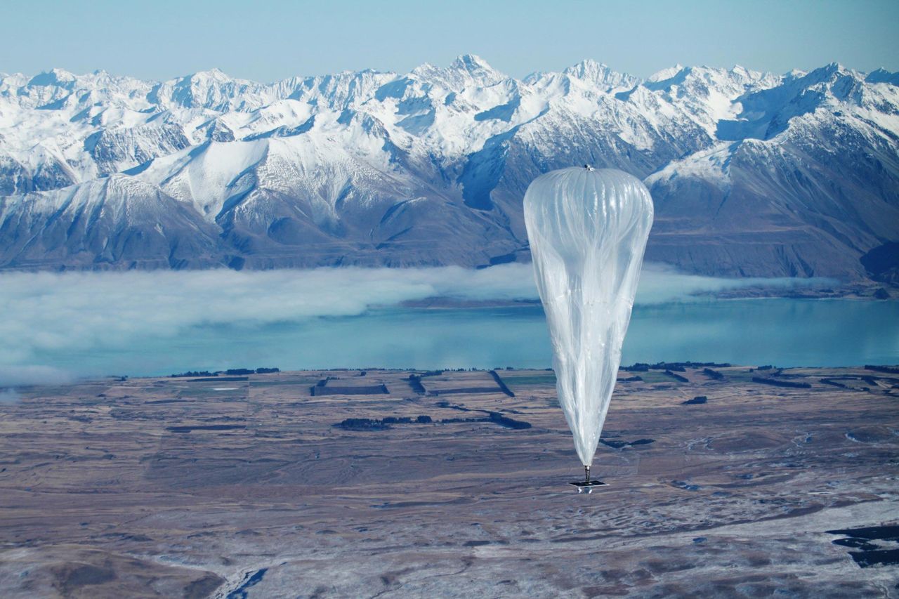 Inget internet via ballonger