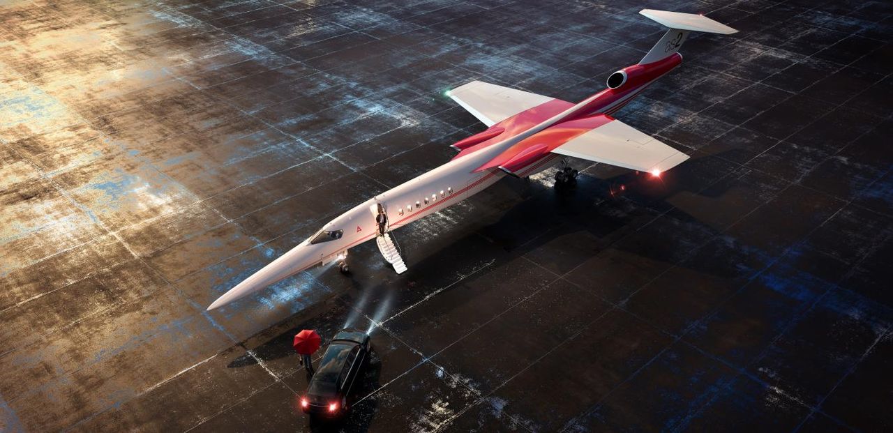 Aerion planerar att börja sälja sitt överljudsplan AS2 2026