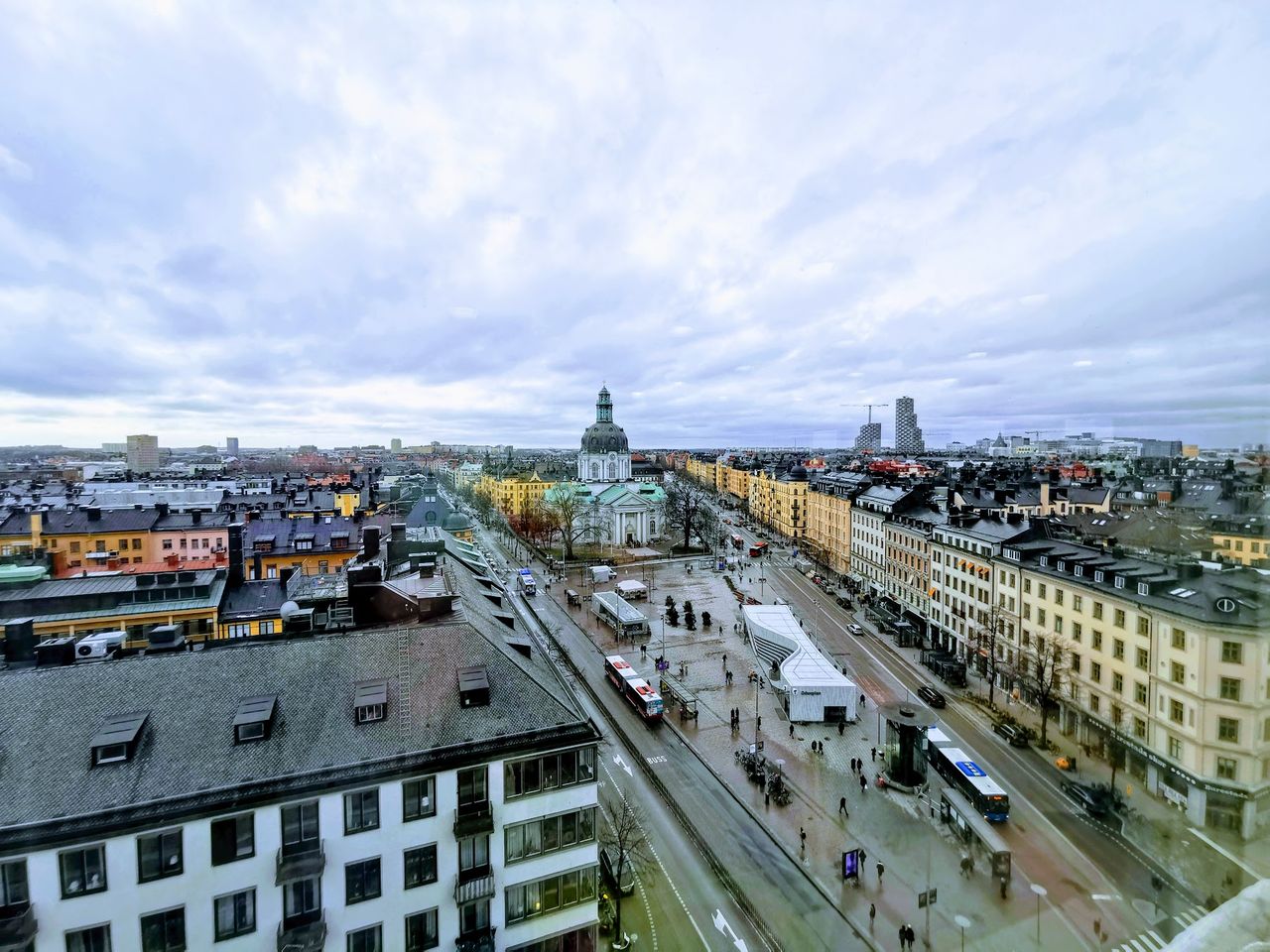 Polisen kör ny drönarbevakning över Stockholm