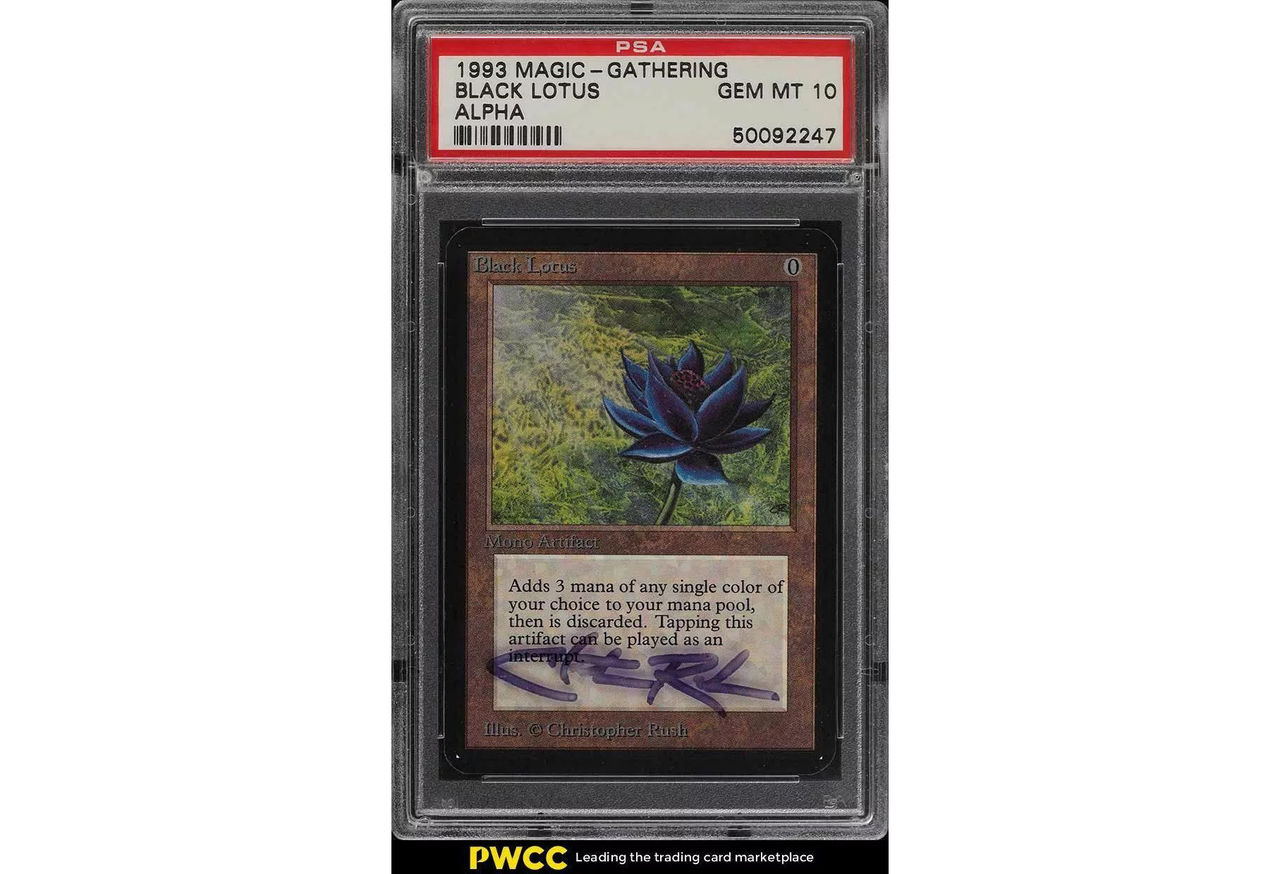 Magic-kortet Black Lotus sålt för 511.100 dollar