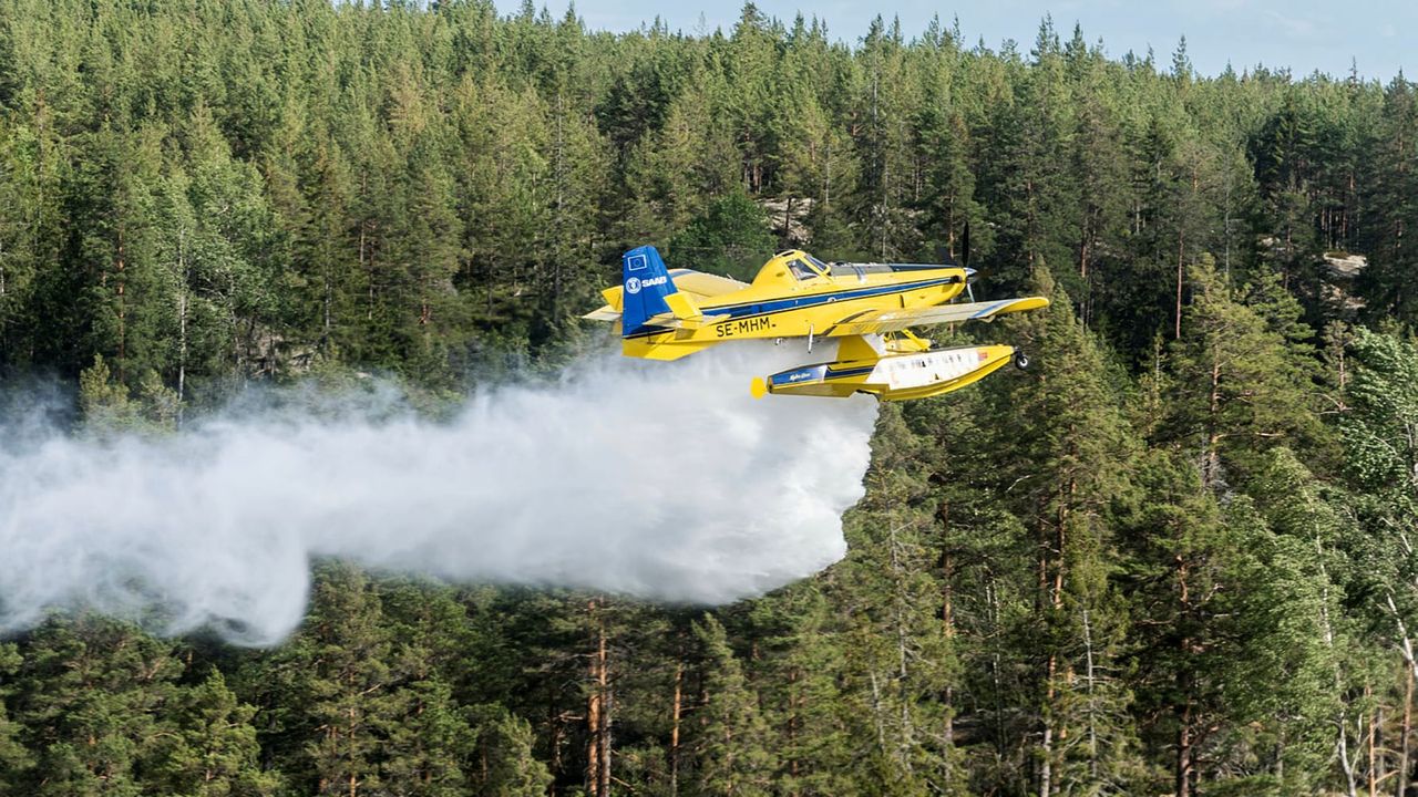 MSB tar in två vattenbombplan till
