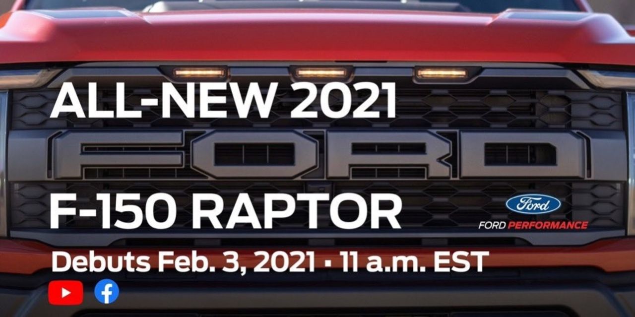 Ford smygvisar nya F-150 Raptor