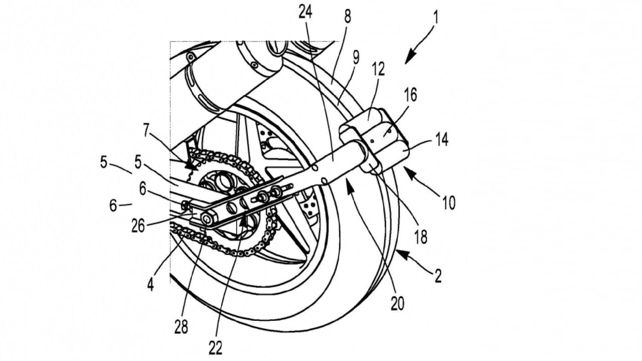 Michelin tar patent på ett backsystem för motorcykel
