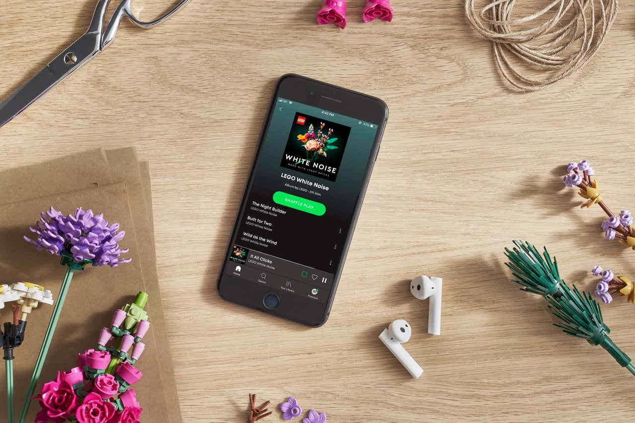 Lego släpper låtlista på Spotify