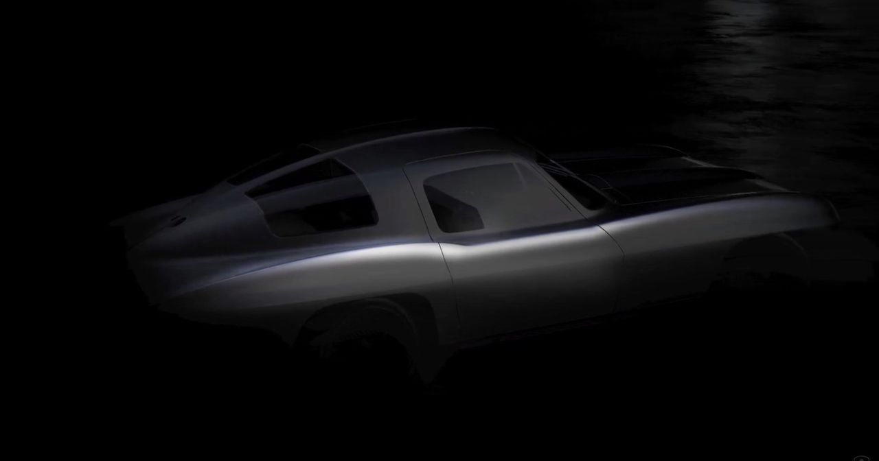 Eldriven Chevrolet Corvette C2 med 2000 hästar på gång