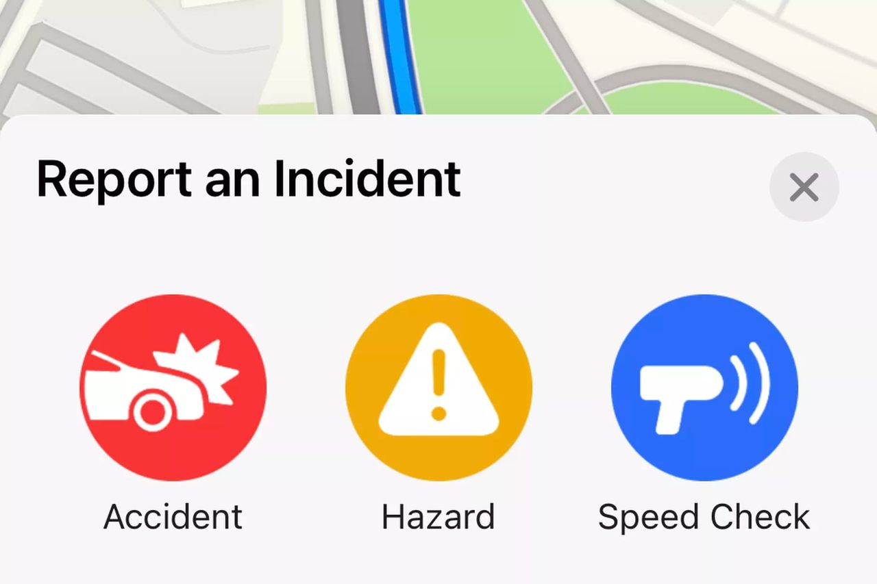 Snart kan man rapportera in olyckor och annat i Apple Maps