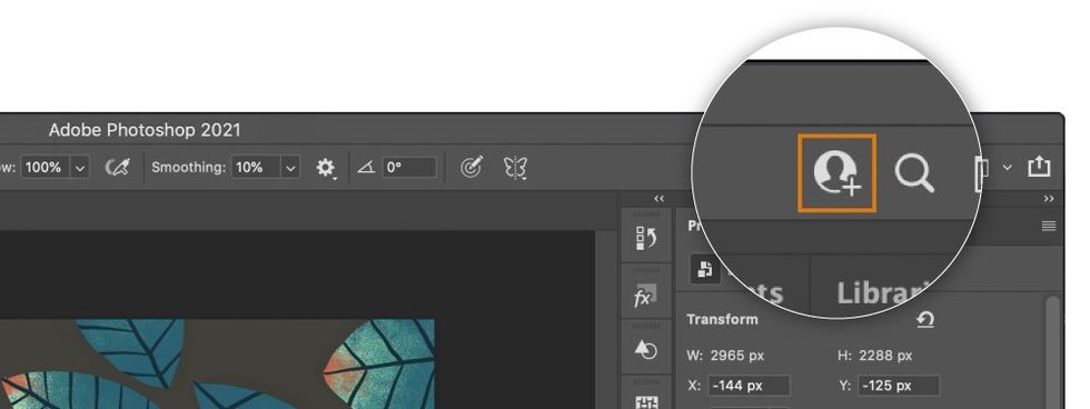 Nu blir det enklare att samarbeta i Photoshop och Illustrator