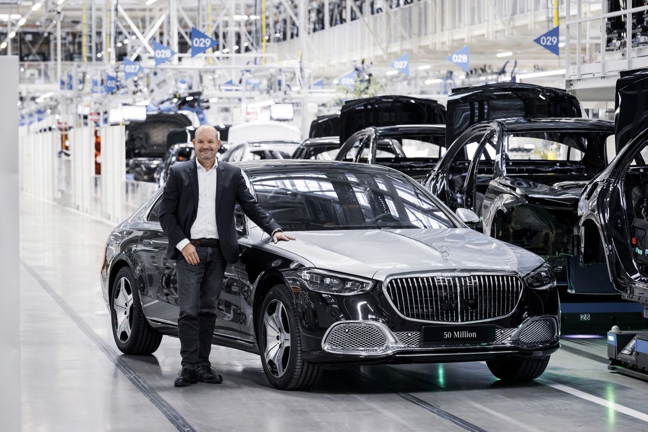 Mercedes har nu byggt 50 miljoner bilar
