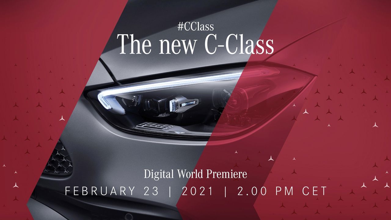 Imorgon har nya Mercedes C-Klass premiär
