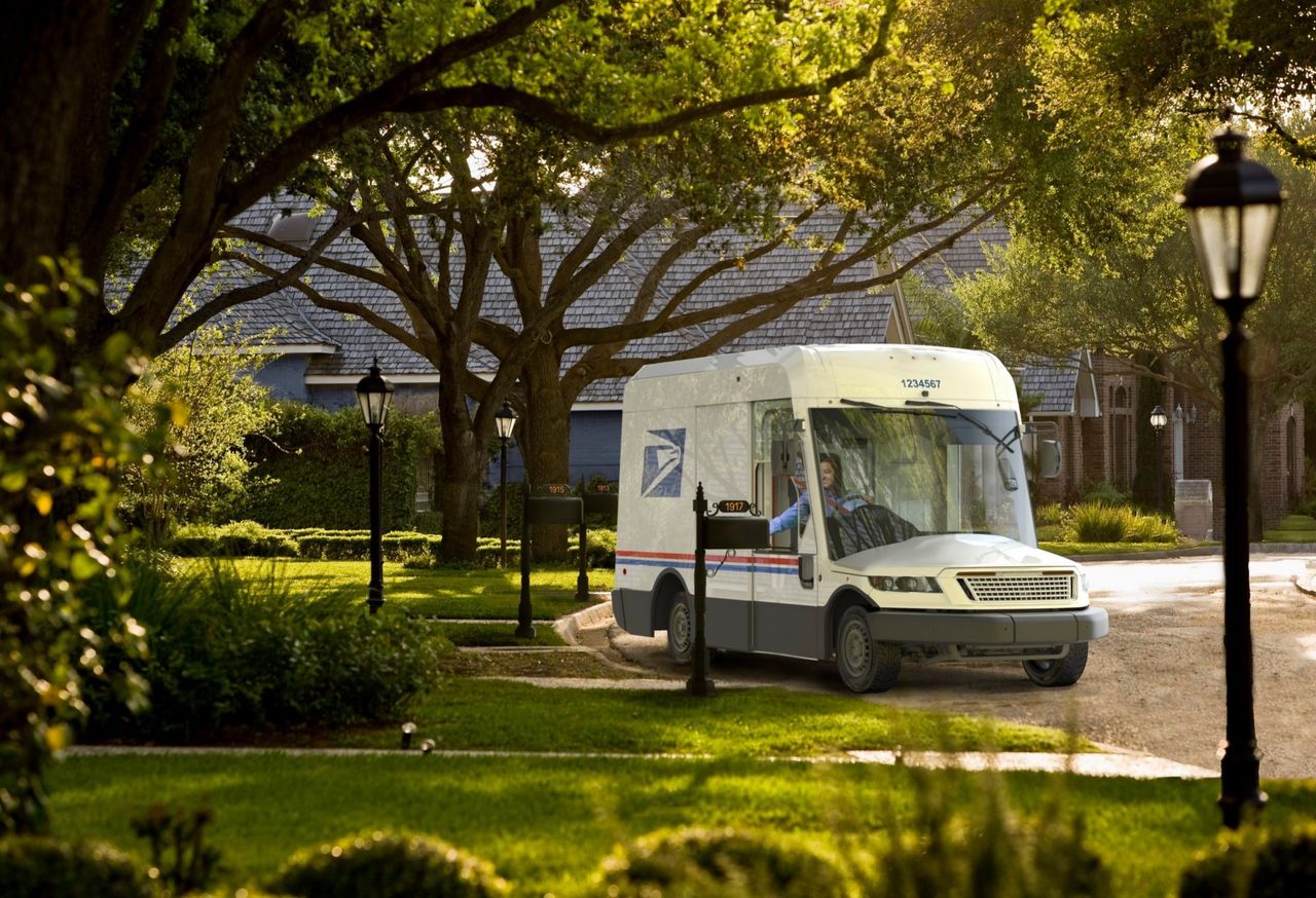 Så här ser USPS nya transportbilar ut