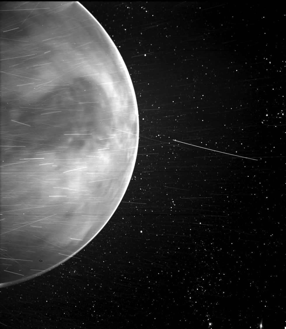 Parker Solar Probe fotar Venus