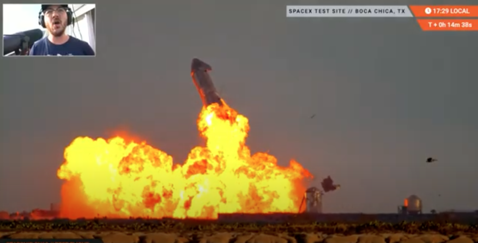 Kolla in när SpaceX testar Starship SN10