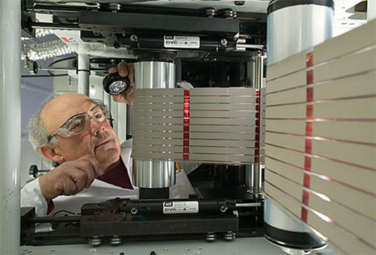 Solceller i bläckstråleformat 