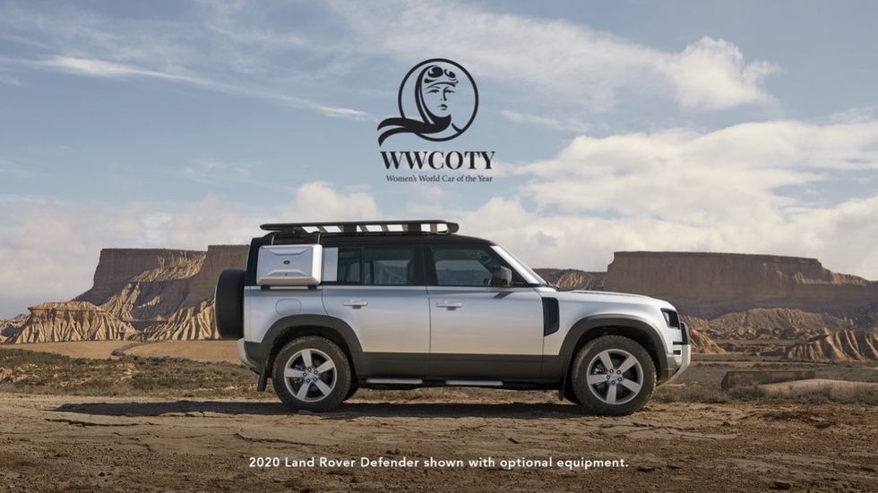 Årets kvinnobil är Land Rover Defender