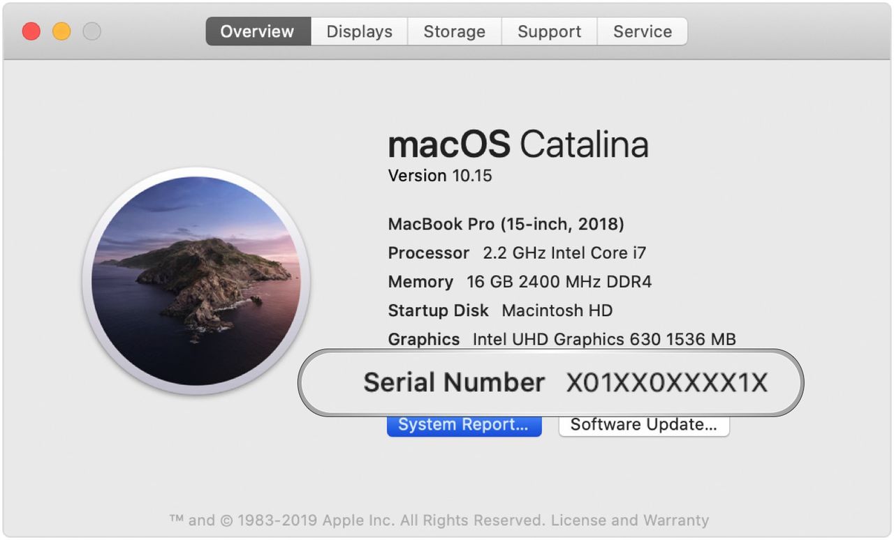 Apples produkter ska få slumpade serienummer
