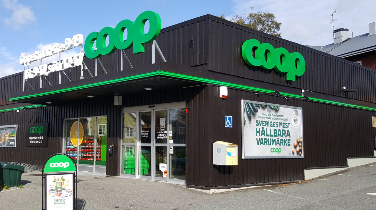 Coop uppfattas som mest hållbara varumärket i Sverige