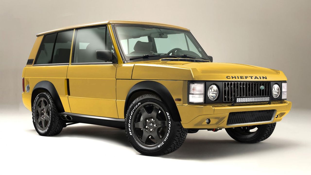 Chieftain presenterar nytt Range Rover-bygge