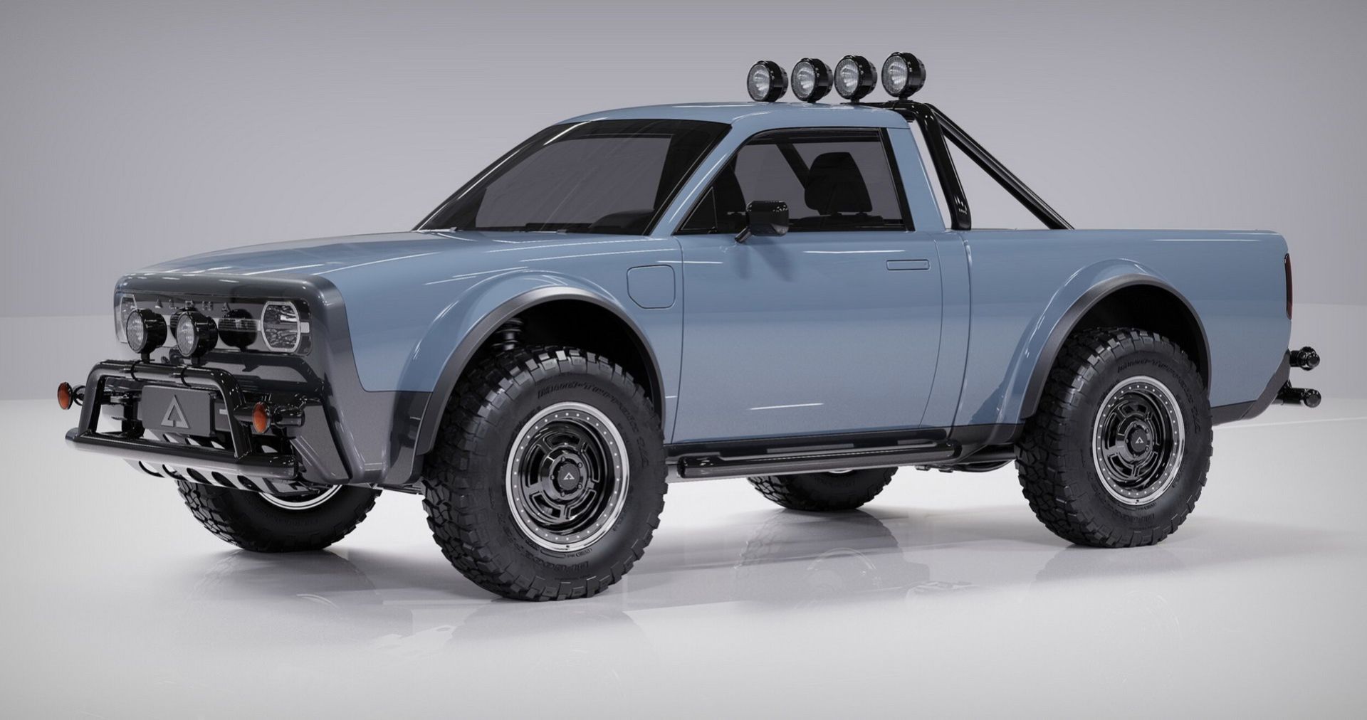 Alpha visar eldriven pickup